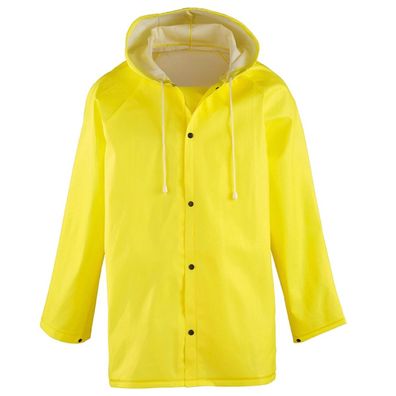 Arbeitsjacke PE Regen-Jacke POEL gelb Größe XXL