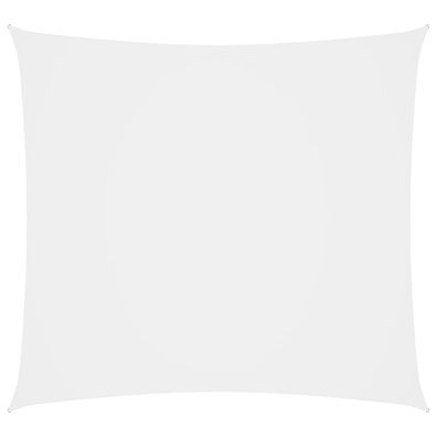vidaXL Sonnensegel Oxford Gewebe Quadratisch 3,6x3,6 m Weiß