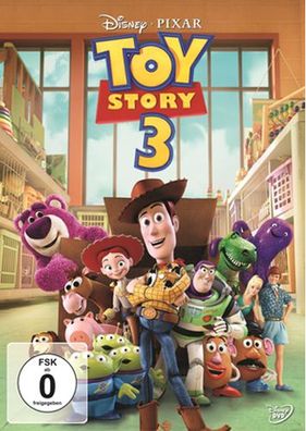 Toy Story 3 (DVD) Min: 98/ DD5.1/ WS - Disney BGA0156604 - (DVD Video / Zeichentr.)