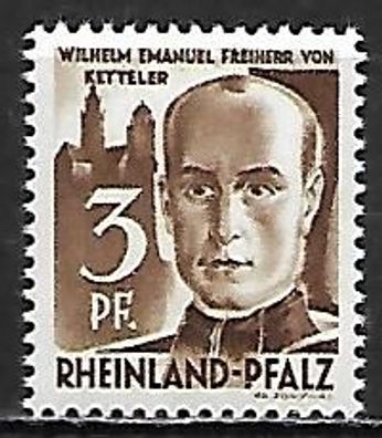 Französische Zone - Rheinland-Pfalz postfrisch Michel-Nummer 2