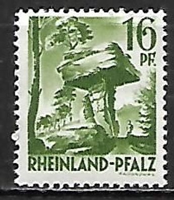 Französische Zone - Rheinland-Pfalz postfrisch Michel-Nummer 6