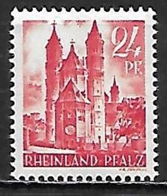 Französische Zone - Rheinland-Pfalz postfrisch Michel-Nummer 8