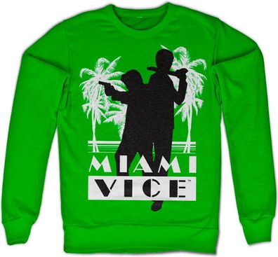 Miami Vice Silhuettes Sweatshirt Green