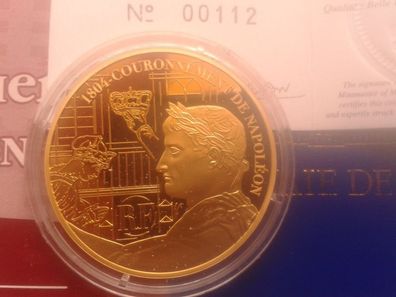 50 euro 2004 PP Frankreich Napoleon Bonaparte 1 Unze Gold 31,1g Gold