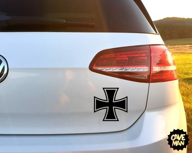 Auto Aufkleber "Eisernes Kreuz" Wehrmacht #0078