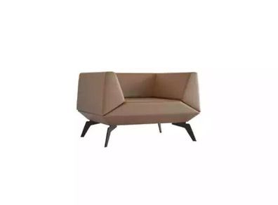 Sessel Design Couch Sofa Sitzer Luxus Ohren Sitz Relax Leder Lounge Polster
