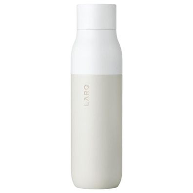 LARQ - Trinkflasche - selbstreinigend - PureVis - isoliert - 500 ml - Granit weiß