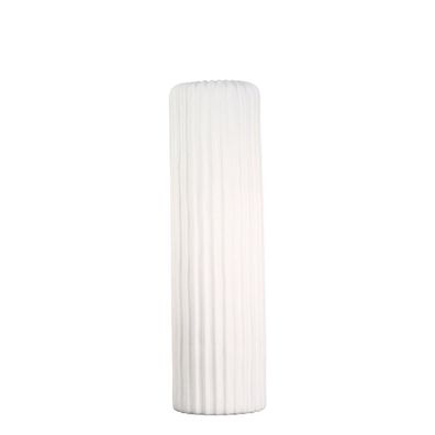 Keramik Vase "Fjord" weiß matt, h 76 cm, von Gilde