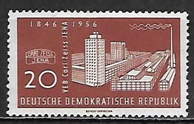 DDR postfrisch Michel-Nummer 546 ohne Gummi