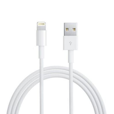 Original Apple Lightning Kabel Ladekabel für iPhone, iPad und iPod Weiß MD818ZM/ A
