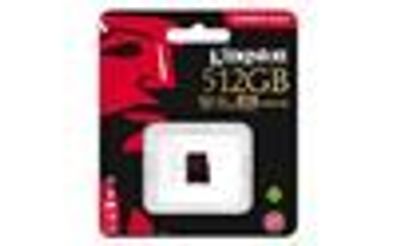 Kingston Canvas React microSDXC Flash Speicherkarte 512GB schwarz