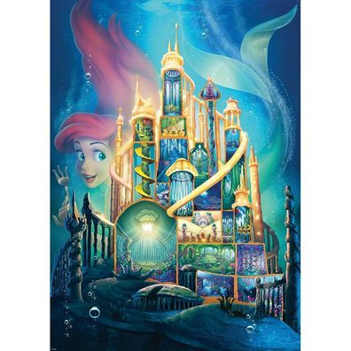 Puzzle Disney Castle: Arielle (1000 Teile)