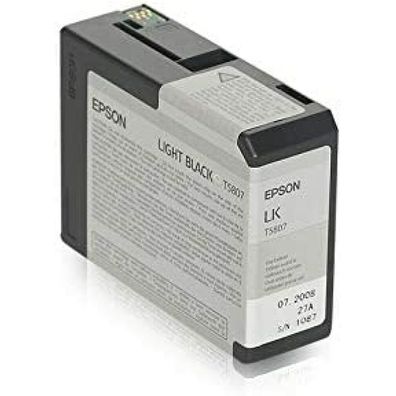 EPSON T5807 light schwarz Tintenpatrone