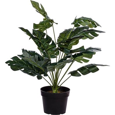 Plantasia® Kunstpflanze Monstera Zimmerpflanze 60 cm Zimmerpflanze Künstliche Pflan