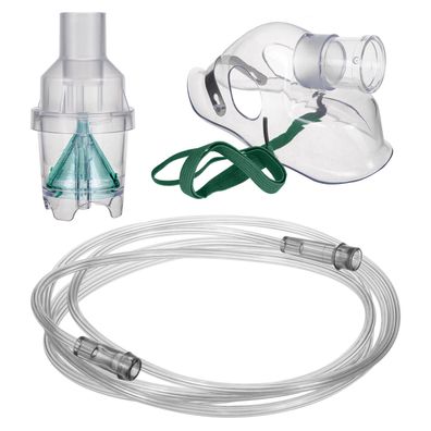 Inhalator Inhaliergerät Zubehör Inhaler Vernebler Kindmaske Schauch Set Aerosol
