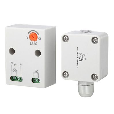 IP65 Wasserdichte Dämmerungsschalter Dämmerungssensor Sensor für Außenbereich