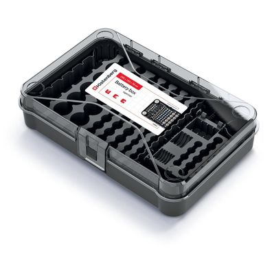 Batteriebox Sortierbox Aufbewahrungsbox für 115 Batterien Organizer Transparent