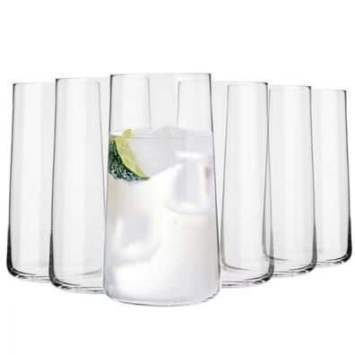 Getränkegläser Trinkgläser Wassergläser Trinkglas 6 Stück Krosno 540 ml
