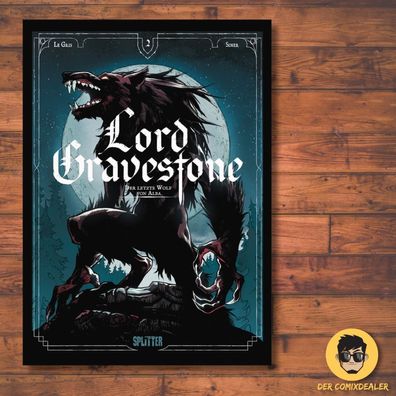 Lord Gravestone #2 - Der letzte Wolf von Alba / Mystery / Horror / Comic / NEU