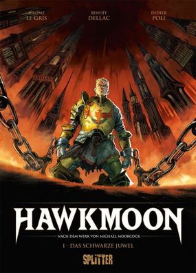 Hawkmoon 1 Das schwarze Juwel / Fantasy / Album / Splitter / NEU / HC / Farbe