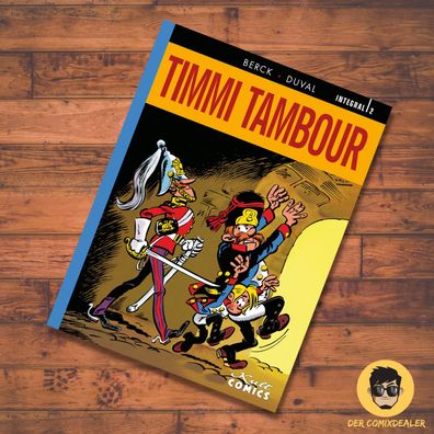 Timmi Tambour 2/ Kult Comics/ Berck / Fred Duval / Humor/ Hardcover/ NEU/ Zack