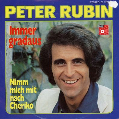 7" Peter Rubin - Immer gradaus