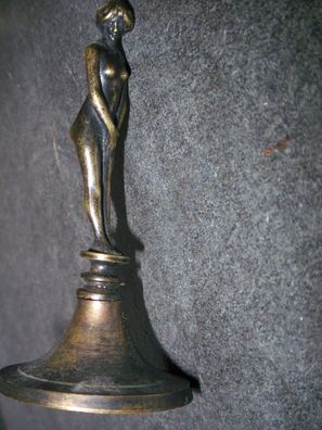nackte Frau" Akt Skulptur Bronze Akt
