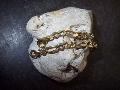 breites schweres Figaro Armband 585er Gold 16,2 Gramm schwer 21 cm lang
