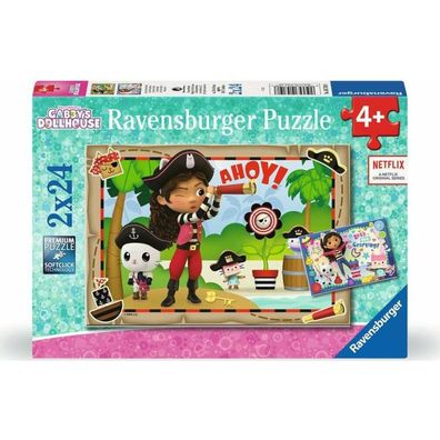 Kinderpuzzle Gabby's Dollhouse (2x 24 Teile)