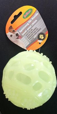 Bubi Hundespielzeug Fun Ball Ø 7,5 cm leuchtend durch Selbstaufladung bei Sonnen ...