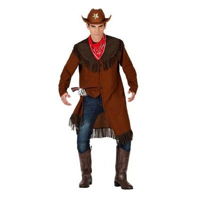 Verkleidung für Erwachsene (2 pcs) Cowboy Größe: M/ L