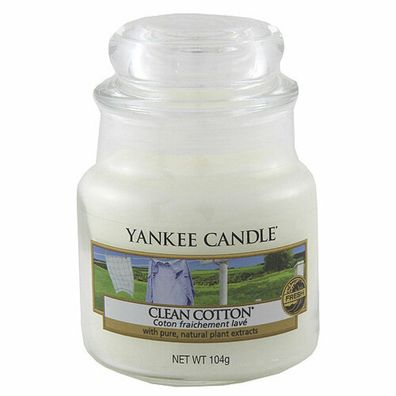 Yankee Candle Clean Cotton Duftkerze 104 g