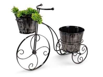 Geschenke Fahrrad 48cm aus Metall Pflanzfahrrad Hyde Park -Deko für Haus und Garten…