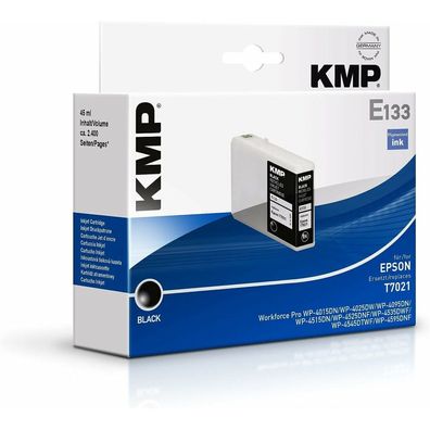 KMP E133 schwarz Tintenpatrone ersetzt EPSON T7021XL