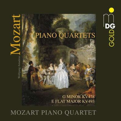 Wolfgang Amadeus Mozart (1756-1791): Klavierquartette Nr.1 & 2 - MDG - (Classic ...