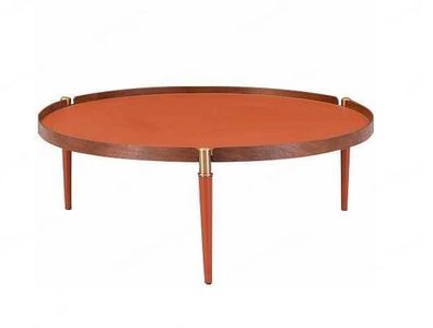 Couchtisch Wohnzimmer Möbel Luxus Modern Design Tisch Orange Couchtische