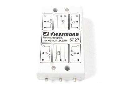 Viessmann 5227 Steuerungszubehör Relais doppelt monostabil / 2x2UM