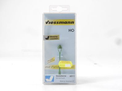 Viessmann H0 6011 Beleuchtung Lampe Laterne Gaslaterne / Messing