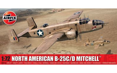 Airfix North American B-25C/ D Mitchell in 1:72 1616015 Airfix A06015A Bausatz