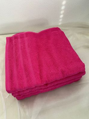 4 Stck. Handtuch - Uni, Farbe: pink, grün oder weiß * 671580535 - 1