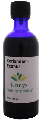 Koriander-Extrakt 100 ml - Herstellung in Deutschland
