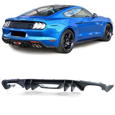 Heckdiffusor Performance für Ford Mustang Coupe Cabrio Facelift 2.3 3.7 17-22