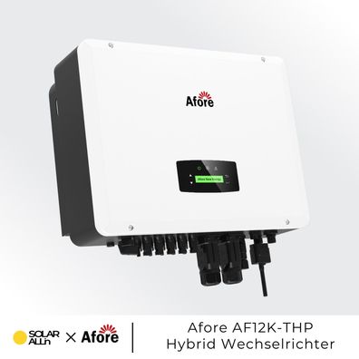 Afore 12kW (12.000W) Hybrid Wechselrichter AF12K-THP, 2 MPPT, 3phasig