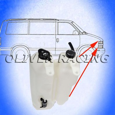 Behälter Wischwasser Kühlwasser Chevrolet Astro Van GMC Safari Kühler Wischer ...