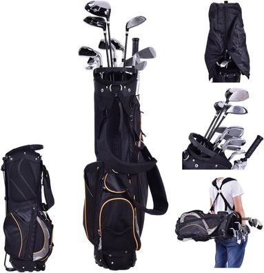 Golftasche 9 Inch | Golfbag 7 Schläger | Pencil Bag | Profi-Reisebag | Ständerbag