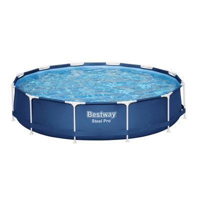 Steel Pro™ Frame Pool ohne Pumpe Ø 366 x 76 cm, dunkelblau, rund