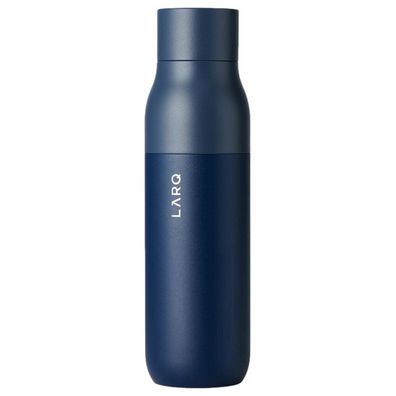 LARQ - Trinkflasche - selbstreinigend - PureVis - isoliert - 500 ml - Monaco blau
