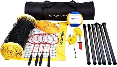 Amazon Basics - Volleyball-Badminton-Kombiset -
