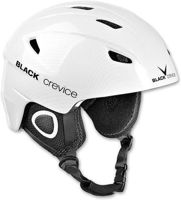 Black Crevice Skihelm Kitzbühel I Ski-Helm in sportlichem Design I Skihelm Herre