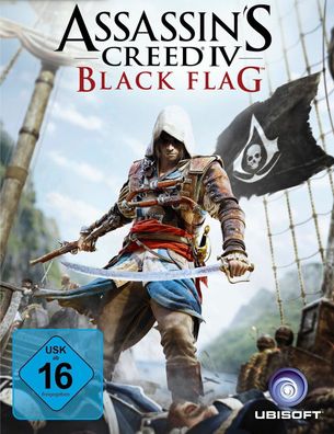 Assassins Creed IV - Black Flag (PC, 2013, Nur Ubisoft Key Download Code) Keine DVD